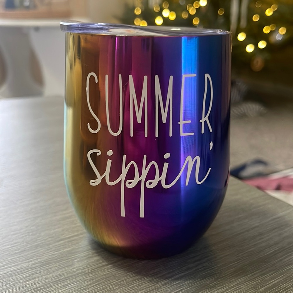 Summer Sippin Hot or Cold cup